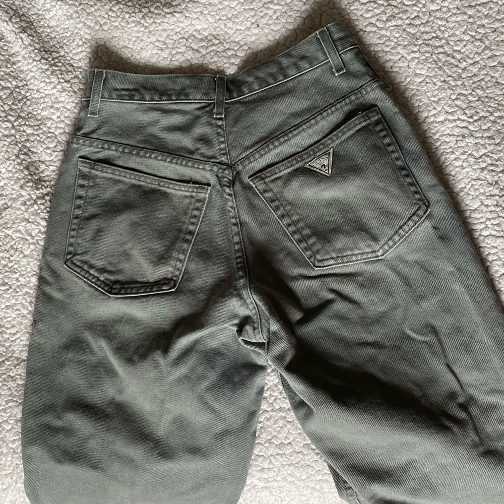 Vintage Guess Jeans Green/Gray Women’s sz 29